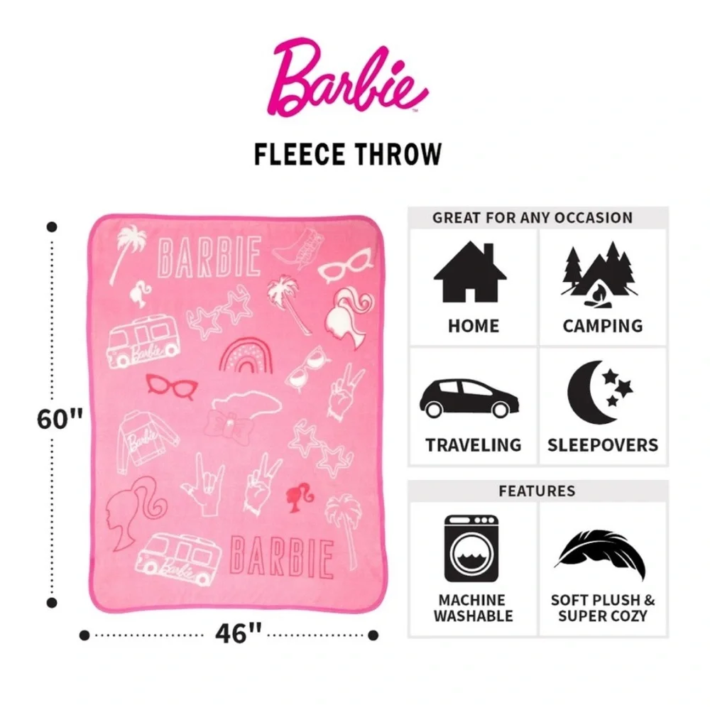 Barbie 60x46” new